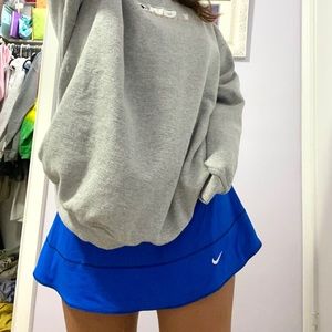 Royal Blue Vintage Nike Mini Skirt